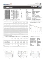 Ja Solar Solar Panel Solar 550 Watt JAM72D30 MB Marco Negro Bifacial - Imagen 3