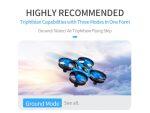 JJRC H36F 3 en 1 Mini Control Remoto Aerodeslizador Quadcopter - Imagen 7