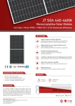Jetion Panel Solar 450 Watt JT450SGh Monocristalino - Imagen 4