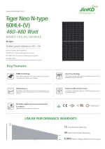 Jinko Solar Panel solar 470 Watt JKM470N-60HL4-V N-type Marco Negro - Imagen 3