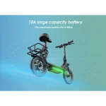 KuKirin C1 Scooter Eléctrico Plegable con Neumático Gordo - Imagen 7
