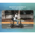 KuKirin C1 Scooter Eléctrico Plegable con Neumático Gordo - Imagen 4