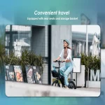 Kukirin V1 PRO Bicicleta Eléctrica Plegable con Neumáticos Gordos - Imagen 7