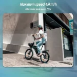 Kukirin V1 PRO Bicicleta Eléctrica Plegable con Neumáticos Gordos - Imagen 5