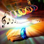 Brillante Pulsera LED con Sonido