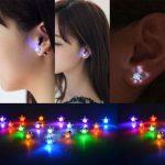 Pendientes LED en forma de Estrella - Imagen 2