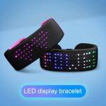 Pulsera LED Bluetooth con Pantalla de Visualización