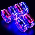 Pulsera LED con Letras que Iluminan y Destellan - Imagen 4
