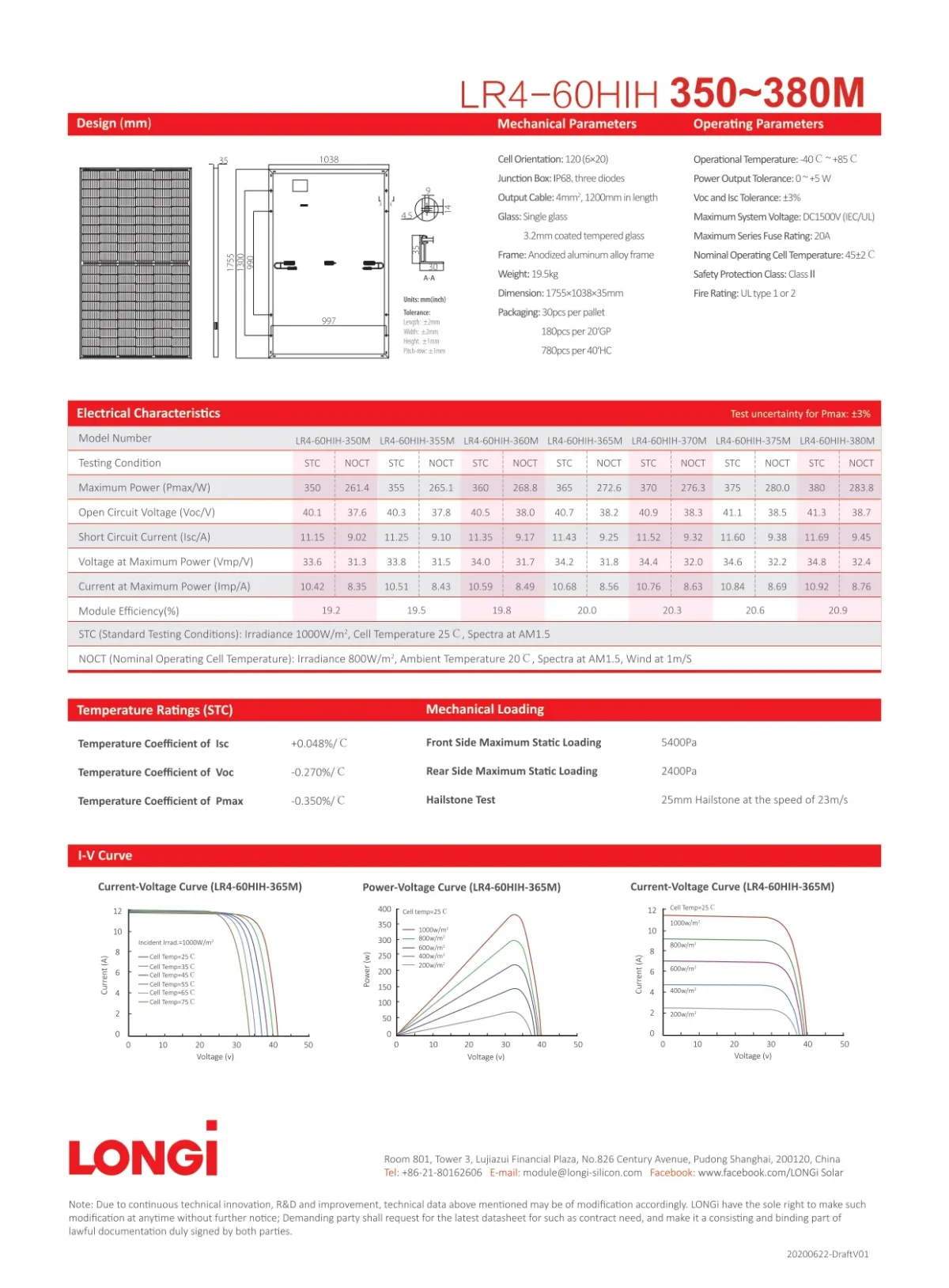 Longi Panel solar 370 Watt LR4-60 HPH-370M Marco Negro - Imagen 4