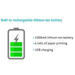 Mini Impresora Bluetooth Portátil para Smartphones - Imagen 11