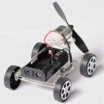 Mini Carro Robot Eólico – DIY Kit de Bricolaje