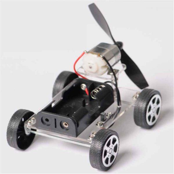 Mini Carro Robot Eólico – DIY Kit de Bricolaje