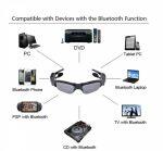 Smart Bluetooth Gafas de sol inalámbricas y reproductor de mp3 - Imagen 2