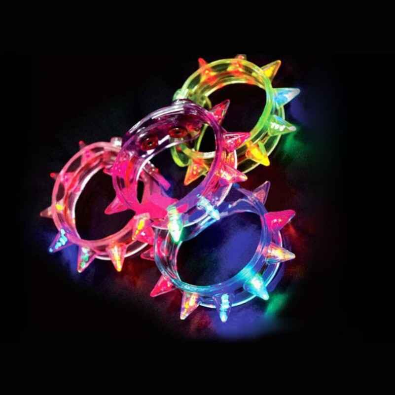 MULTI-COLOR-GLOW-BRACELET1_801x801 LED Banda Nocturna que Brilla y Parpadea - Imagen 1