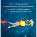 Mankeel W7 Scooter Submarino Eléctrico con Hélice de Alta Velocidad - Imagen 3