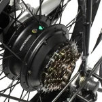 PHILODO H4 Plegable Bicicleta Eléctrica Step-Thru de Neumáticos Gordo - Imagen 5