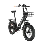 PHILODO H4 Plegable Bicicleta Eléctrica Step-Thru de Neumáticos Gordo - Imagen 10