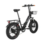 PHILODO H4 Plegable Bicicleta Eléctrica Step-Thru de Neumáticos Gordo - Imagen 3