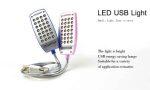 Mini luz LED flexible con 28 LED para computadora portátil y fija