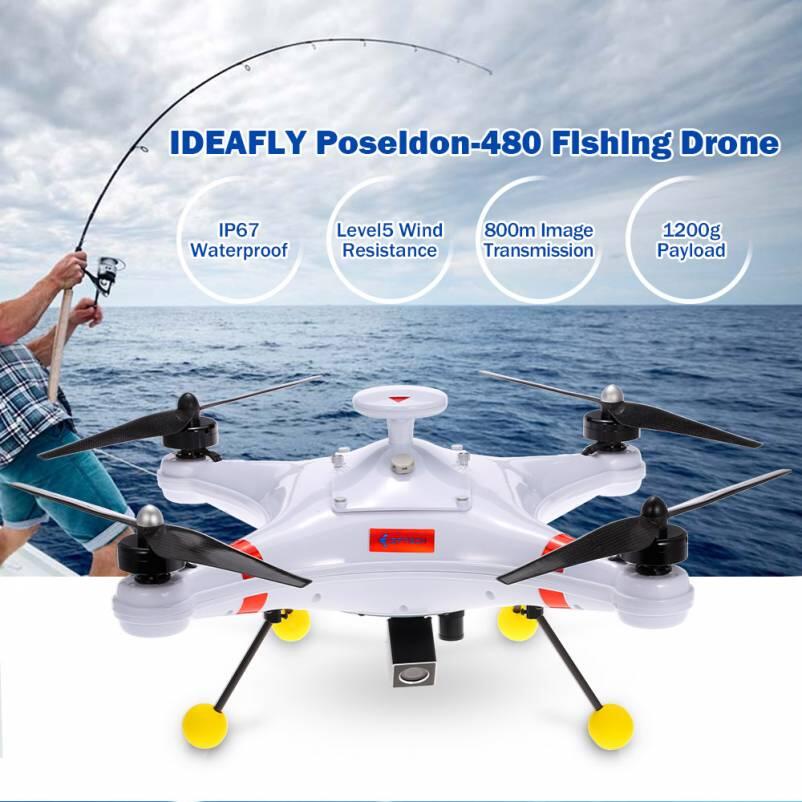 POSEIDON-480-WATERPROOF-9_802x802 Poseidon 480 Drone de Pesca Profesional con Cámara 700TVL - Imagen 1