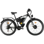 PHILODO H8 Bicicleta Eléctrica con Motor Doble de 2000 W y Neumáticos Anchos - Imagen 10