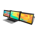 Extensión Portátil de Pantalla de Laptop para Imágenes de Pantalla Triple