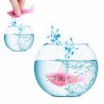 Juego de Robot de Riburones que Nada y Parpadea - Imagen 2