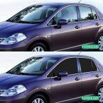 Película PDLC Autoadhesiva Inteligente de Ventana de Coche