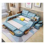 Cama de Masaje Multifuncional Inteligente con Altavoces Bluetooth y Escritorio - Imagen 11