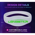 Pulsera LED Activada por Sonido con Control Remoto - Imagen 2