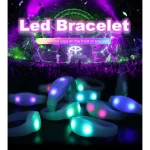 Pulsera LED Activada por Sonido con Control Remoto - Imagen 3