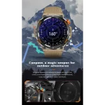 H17 Reloj Inteligente Deportivo con Brújula, Luz LED y Llamadas Bluetooth - Imagen 4