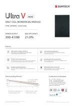 Suntech Pannello Solare 400 Watt STP400S - C54/Umhb Cornice Nera - Imagen 3