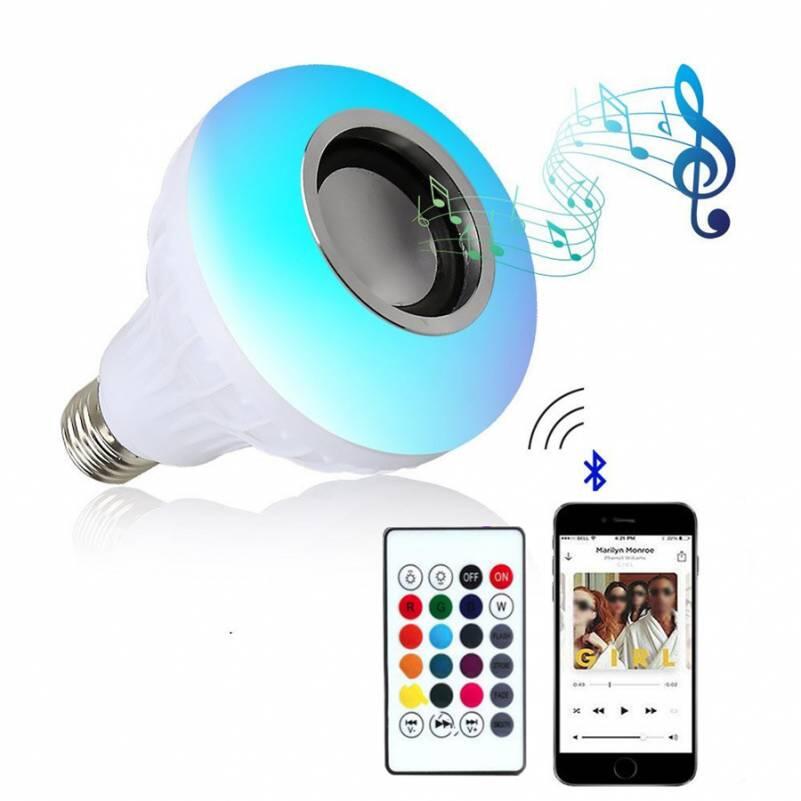 THRISDAR-SMART-MUSIC-RGB-LAMP4_801x801 Thrisdar 12W RGB Lámpara de Música Inteligente con control remoto de 24 teclas - Imagen 1