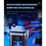 Encendedor de Plasma de Doble Arco Transparente (Resistente al Viento y al Agua) - Imagen 4