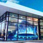 Pantalla LED transparente – Cortina para Vitrinas de Tiendas (m2) - Imagen 2