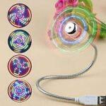 Mini flexible USB LED Ventilador para Computadora Portátil y Fija - Imagen 9