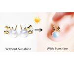 UV Pendientes con Perlas y Cambio de Color - Imagen 3