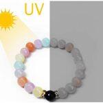 UV Pulsera - Arcoiris con Cambio de Color