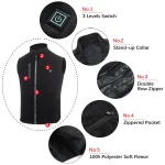 Chaleco Térmico Polar Unisex (Ajustable) - Imagen 3