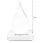 Botella de Cristal de Pronóstico del Tiempo con Luces led de Colores - Imagen 8