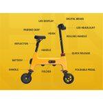 Xiaomi HIMO H1 Bicicleta Eléctrica Plegable - Imagen 2