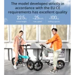 Xiaomi HIMO Z16 Max Bicicleta Eléctrica Plegable - Imagen 3