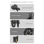 Xiaomi HIMO Z16 Max Bicicleta Eléctrica Plegable - Imagen 12