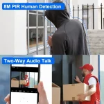 Cámara Exterior Inalámbrica de Seguridad Solar 1080P (Full-HD) - Imagen 5