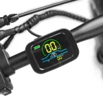 Z8 Bicicleta de Nieve Eléctrica con Neumáticos Anchos y Motor de 500 Vatios - Imagen 4