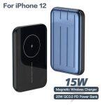 CASEIER 15W Banco de Energía Magnético Inalámbrico para iPhone 12 Series - Imagen 16