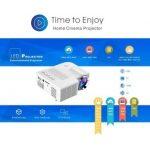 Gigxon G28B Μini-LED Portátil Cine y Proyector 3D