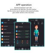 CF007 Reloj Inteligente con Medición de Frecuencia Cardíaca y Presión Arterial - Imagen 7