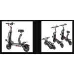 iENYRID ES20 Scooter Eléctrico Todoterreno con Motores Duales de 1200W - Imagen 7